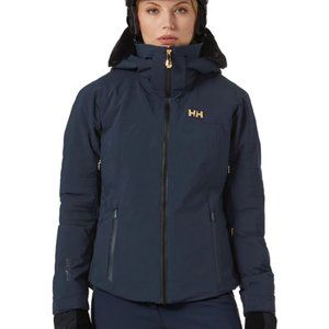 NWT HELLY HANSEN Verbier Infinity Jacket Navy Blue Small